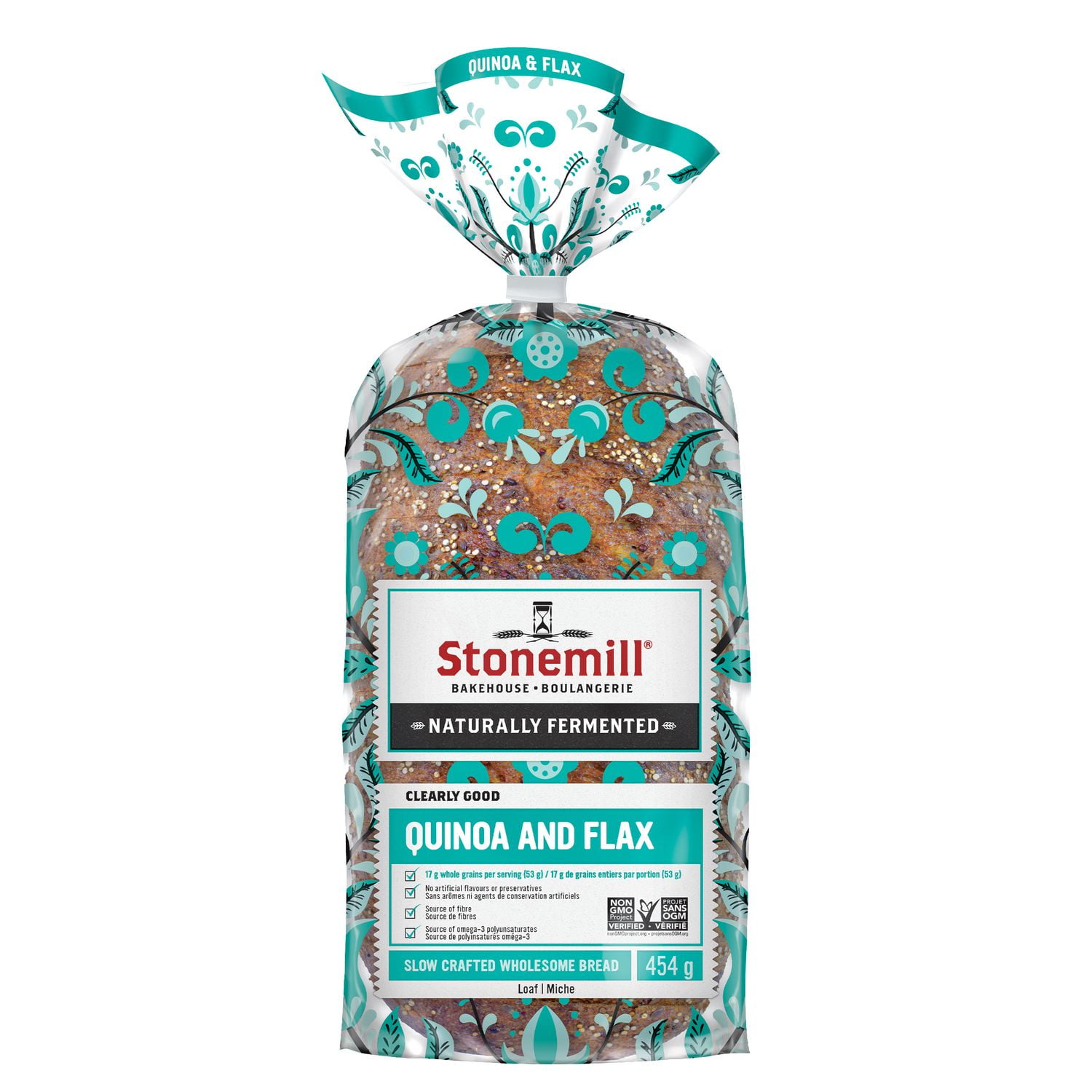 Pain Quinoa et lin Clearly Good de Stonemill®