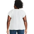 thumbnail image 3 of George Plus Women's Flutter Sleeve Top, 3 of 6