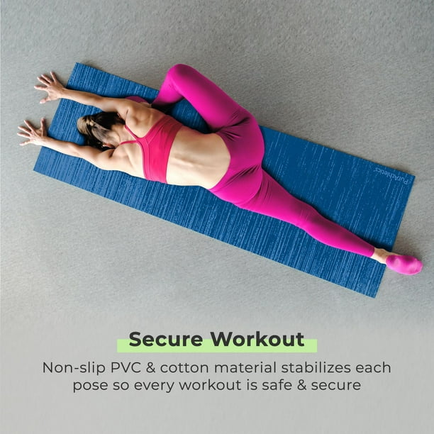 5mm Dual Color Printed Yoga Mat – Zenzation Athletics