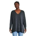 thumbnail image 1 of George Women's Split Side Tunic Sweater, 1 of 6