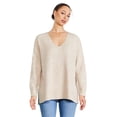 thumbnail image 1 of George Women's Split Side Tunic Sweater, 1 of 6