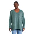 thumbnail image 1 of George Women's Split Side Tunic Sweater, 1 of 6