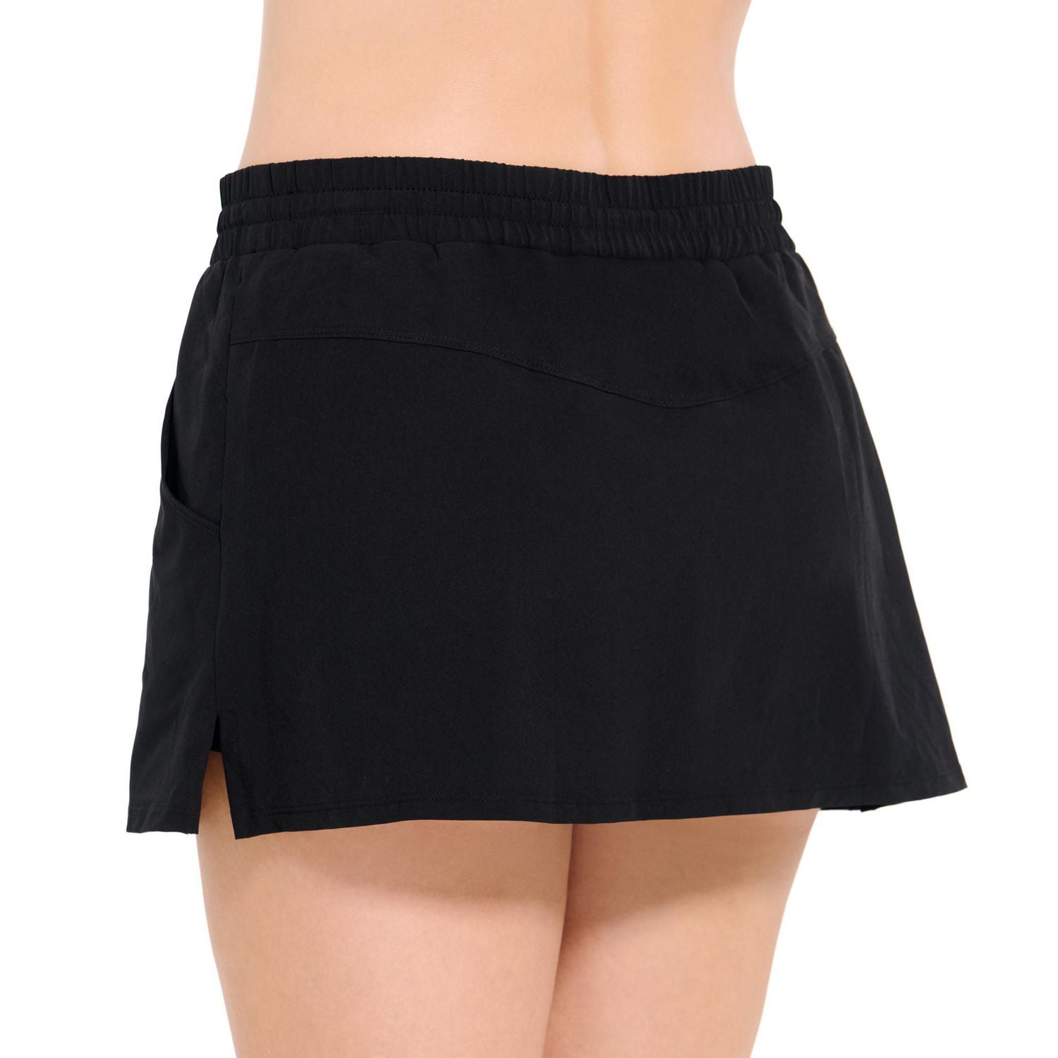 Bas de maillot de bain jupe pour femme avec culotte intégrée – Mélange de polyester recyclé