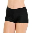 thumbnail image 1 of Culotte de bain Krista short noir à couverture complète pour femme, 1 of 3