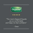 thumbnail image 5 of Depend Incontinence Guards for MEN, Maximum Absorbency, 5 of 5