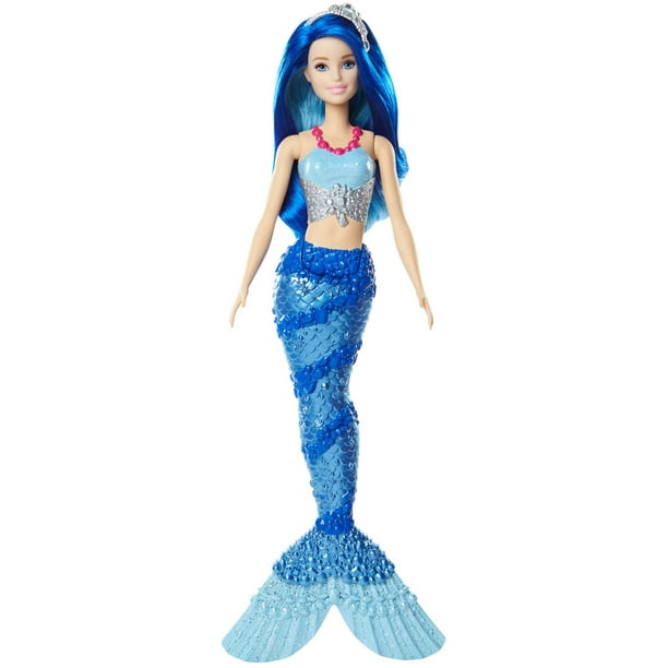 Barbie – Dreamtopia – Poupée de 30 cm (12 po) – Sirène – Bleu