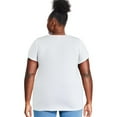 thumbnail image 3 of George Plus Women's V-Neckline Tee, 3 of 6