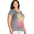 thumbnail image 2 of George Plus Women's V-Neckline Tee, 2 of 6