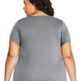 thumbnail image 3 of George Plus Women's V-Neckline Tee, 3 of 6
