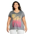 thumbnail image 1 of George Plus Women's V-Neckline Tee, 1 of 6