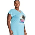 thumbnail image 2 of George Plus Women's V-Neckline Nightshirt, 2 of 6