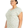 thumbnail image 2 of George Plus Women's V-Neckline Nightshirt, 2 of 6