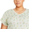 thumbnail image 4 of George Plus Women's V-Neckline Nightshirt, 4 of 6
