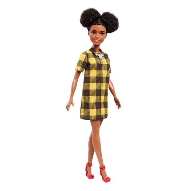 Barbie Fashionistas – Poupée n° 81 – Carreaux enjoués – Petite
