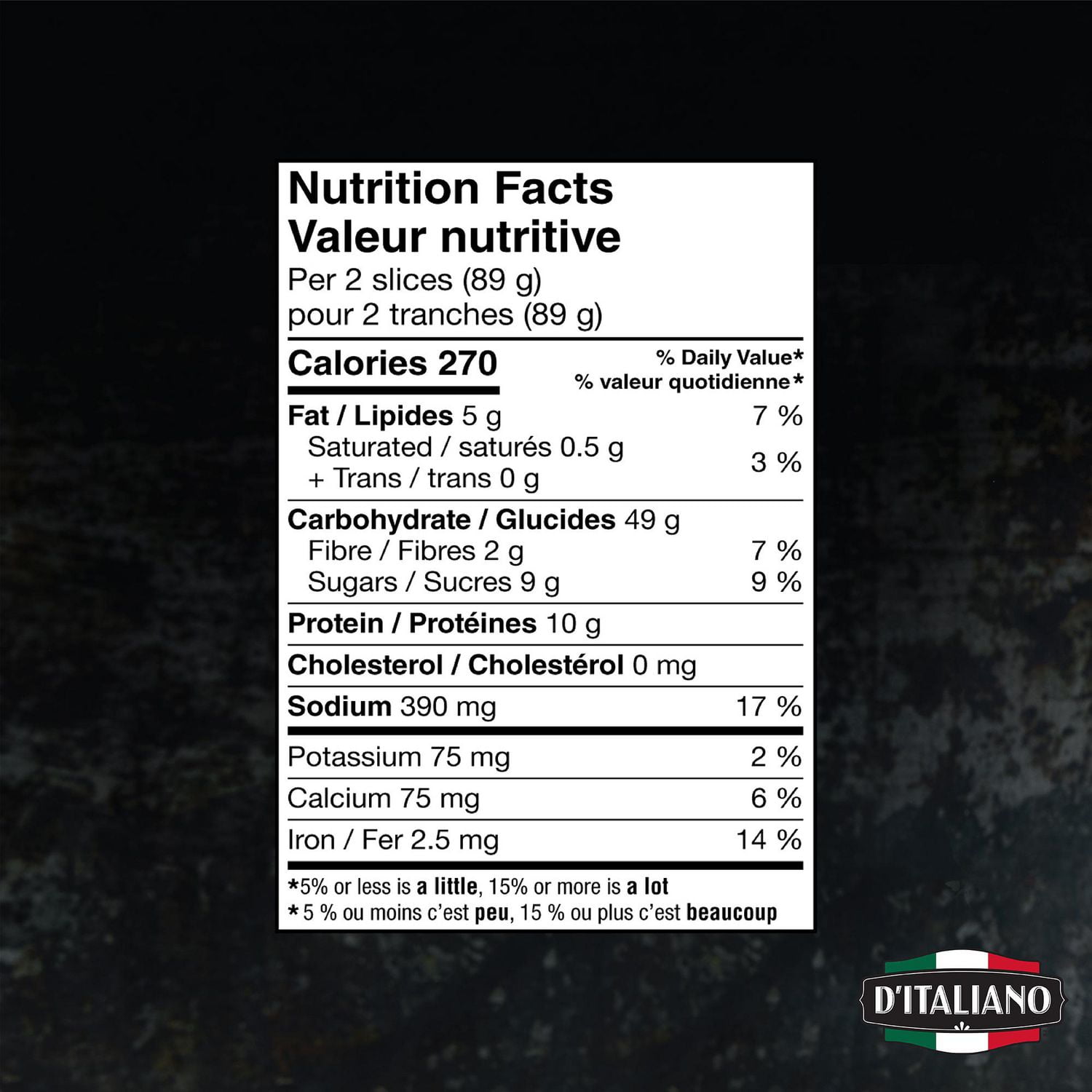 Pain à tranchés épais style brioche D'Italiano