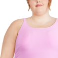 thumbnail image 4 of George Plus Women's Side Tie Tankini, 4 of 6