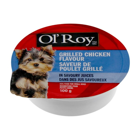 Ol' Roy Grilled Chicken Flavour Dog Food for Small Dogs in Savoury Juices, 100 g