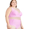 thumbnail image 2 of George Plus Women's Triangle Bikini Top, 2 of 6