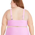 thumbnail image 3 of George Plus Women's Triangle Bikini Top, 3 of 6