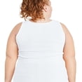 thumbnail image 3 of George Plus Women's Rib Tank, 3 of 6