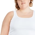 thumbnail image 4 of George Plus Women's Rib Tank, 4 of 6