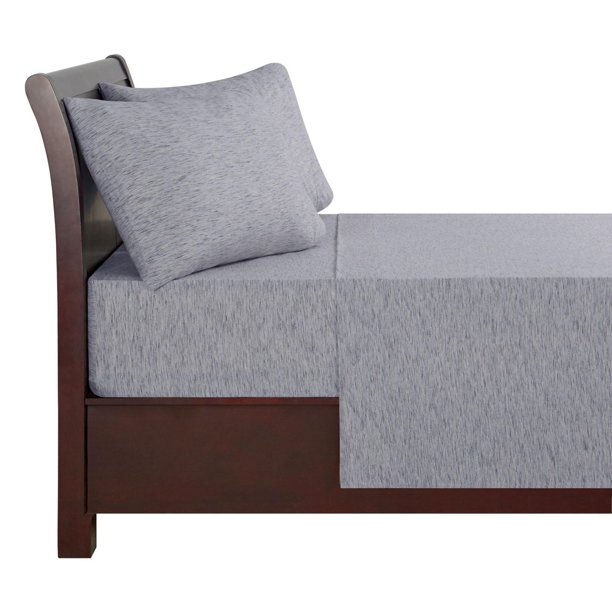 Mainstays Ultra Soft Jersey Sheet Set, Size Twin King Walmart.ca