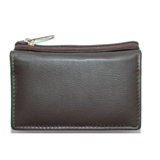 Mini-portefeuille AshlinMD à deux compartiments avec porte monnaie et fente d'identité