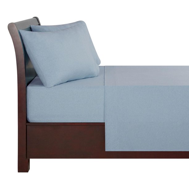 Mainstays Ultra Soft Jersey Sheet Set, Size Twin King Walmart.ca