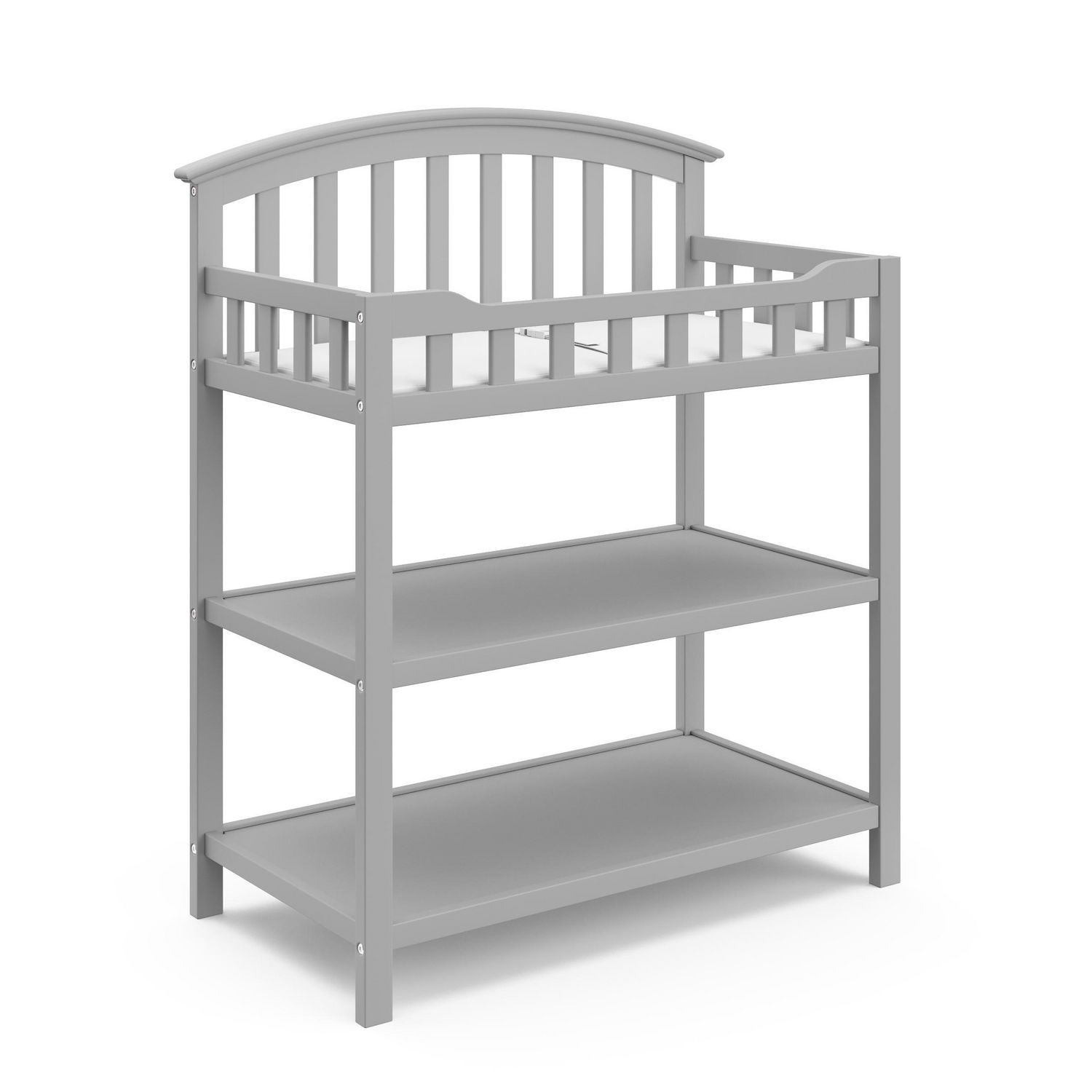 graco changing table white