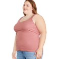 thumbnail image 2 of George Plus Women's Rib Tank, 2 of 6