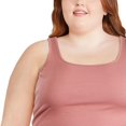 thumbnail image 4 of George Plus Women's Rib Tank, 4 of 6