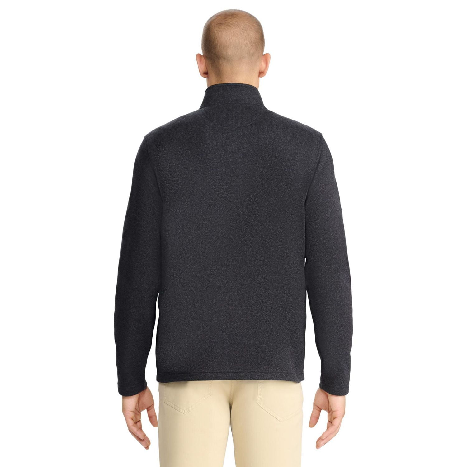 IZOD MENS QUARTER ZIP SWEATER FLEECE