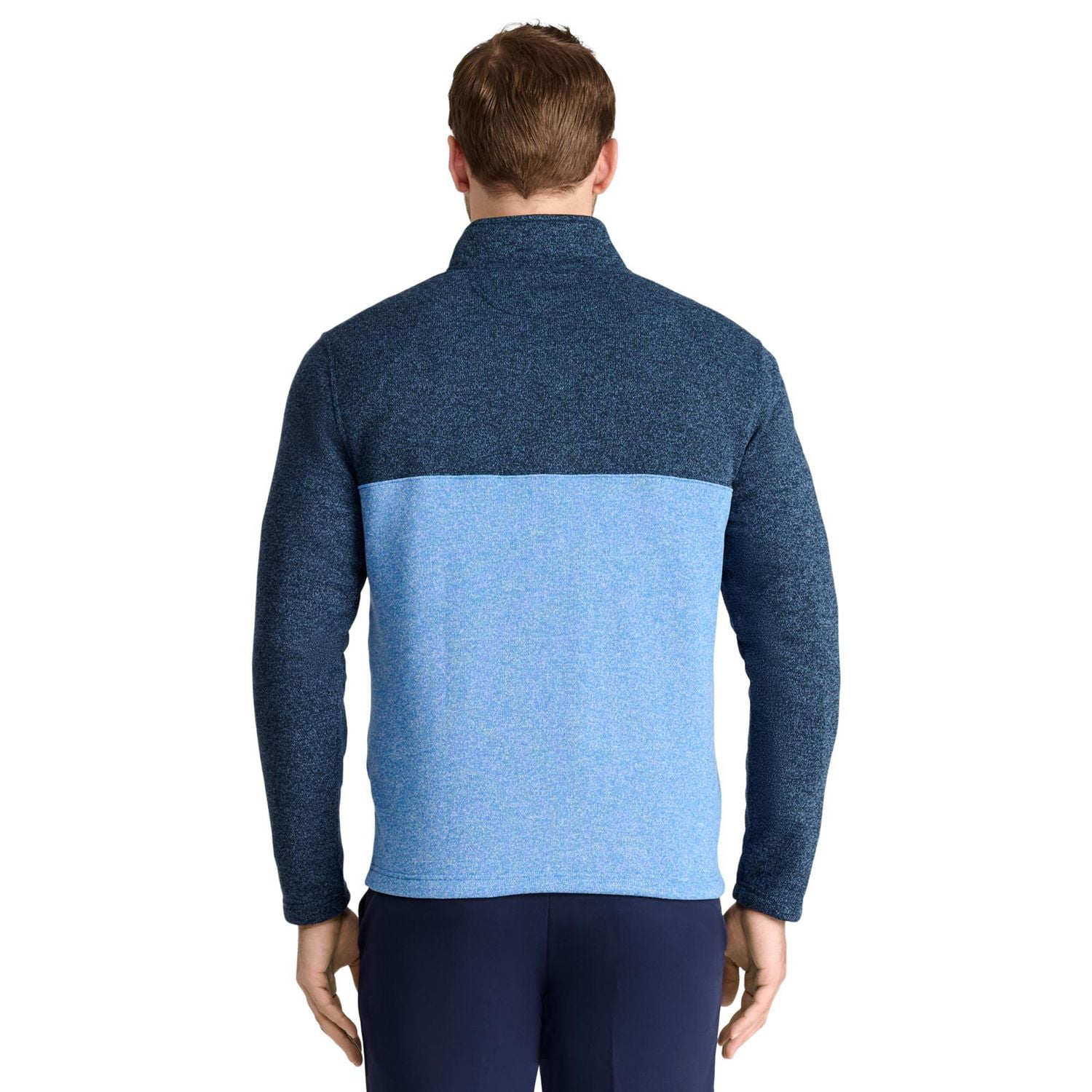 IZOD MENS QUARTER ZIP SWEATER FLEECE