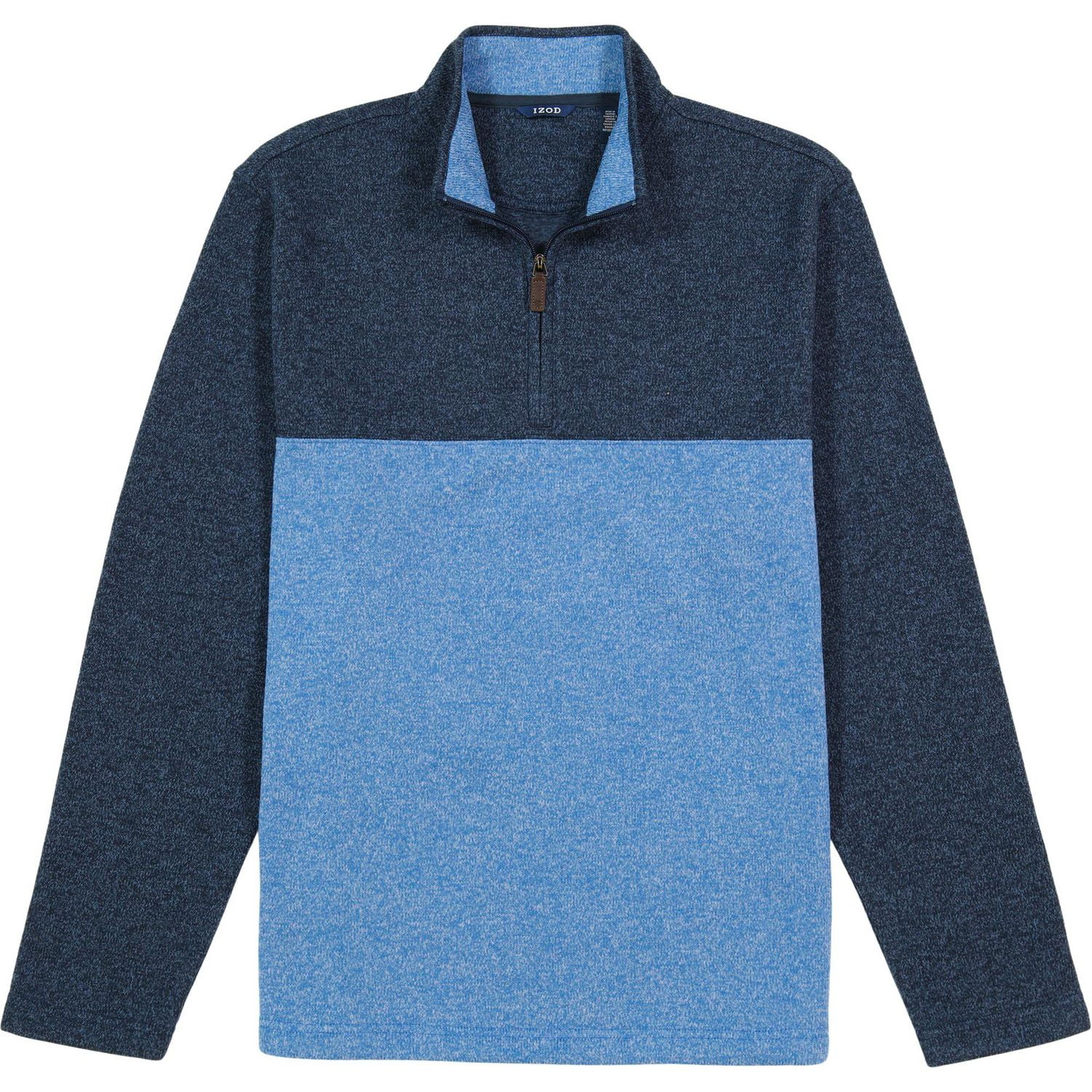 IZOD MENS QUARTER ZIP SWEATER FLEECE