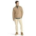 thumbnail image 2 of IZOD MENS QUARTER ZIP HONEYCOMB SWEATER, 2 of 4