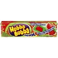thumbnail image 1 of HUBBA BUBBA, Strawberry Watermelon Bubble Gum, 5 Pieces, 1Pack, 1 of 3