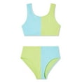 thumbnail image 1 of George Girls' Colour Block Bikini 2-Piece Set, 1 of 2