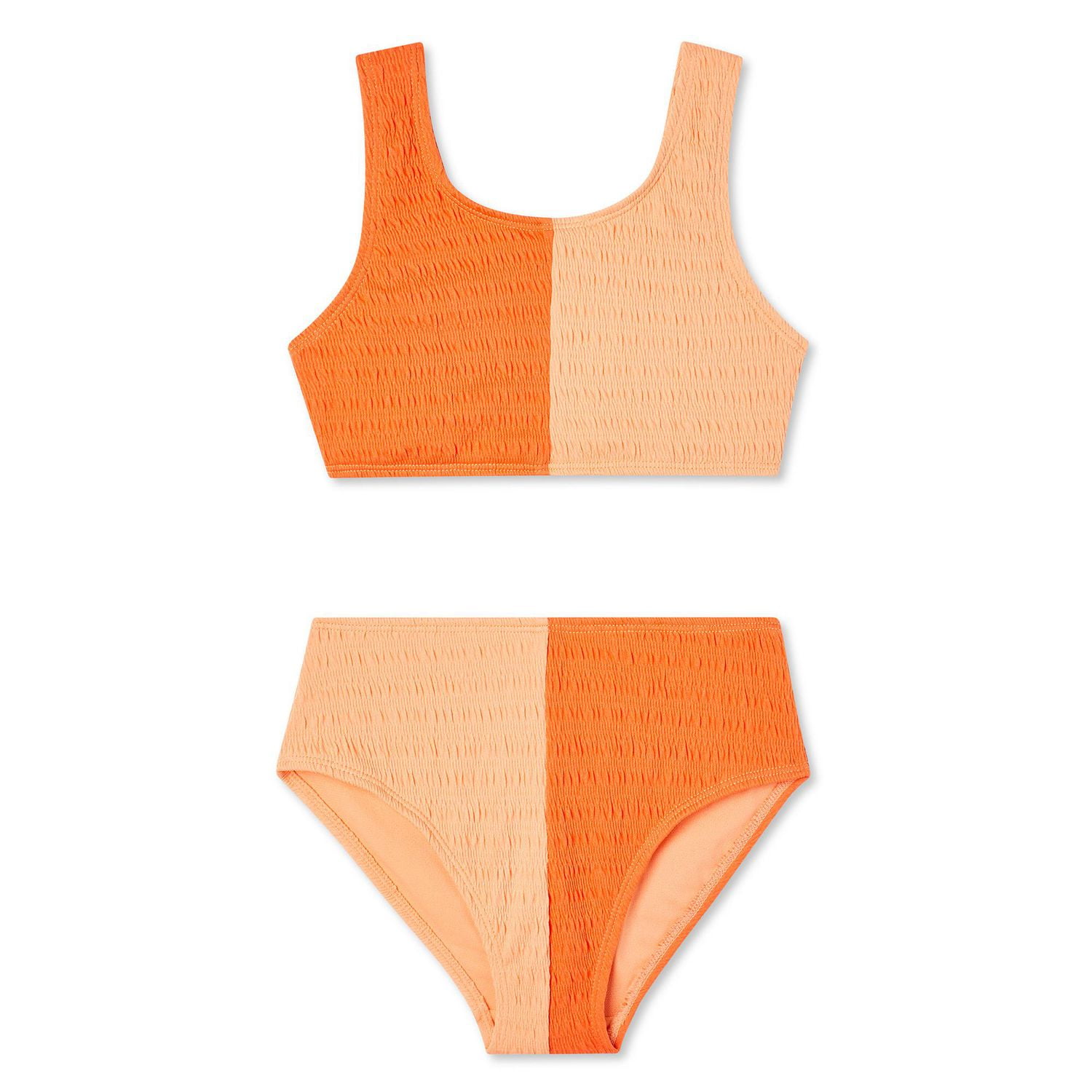 Bikini 2 pièces avec blocs de couleurs George pour filles