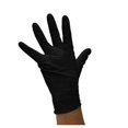thumbnail image 1 of Powder Free Black Latex Gloves -Medium, 1 of 3