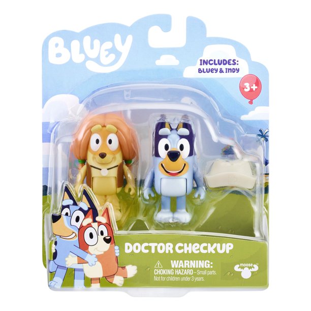 Bluey - Coffret Personnages et Accessoires 14 Pièces