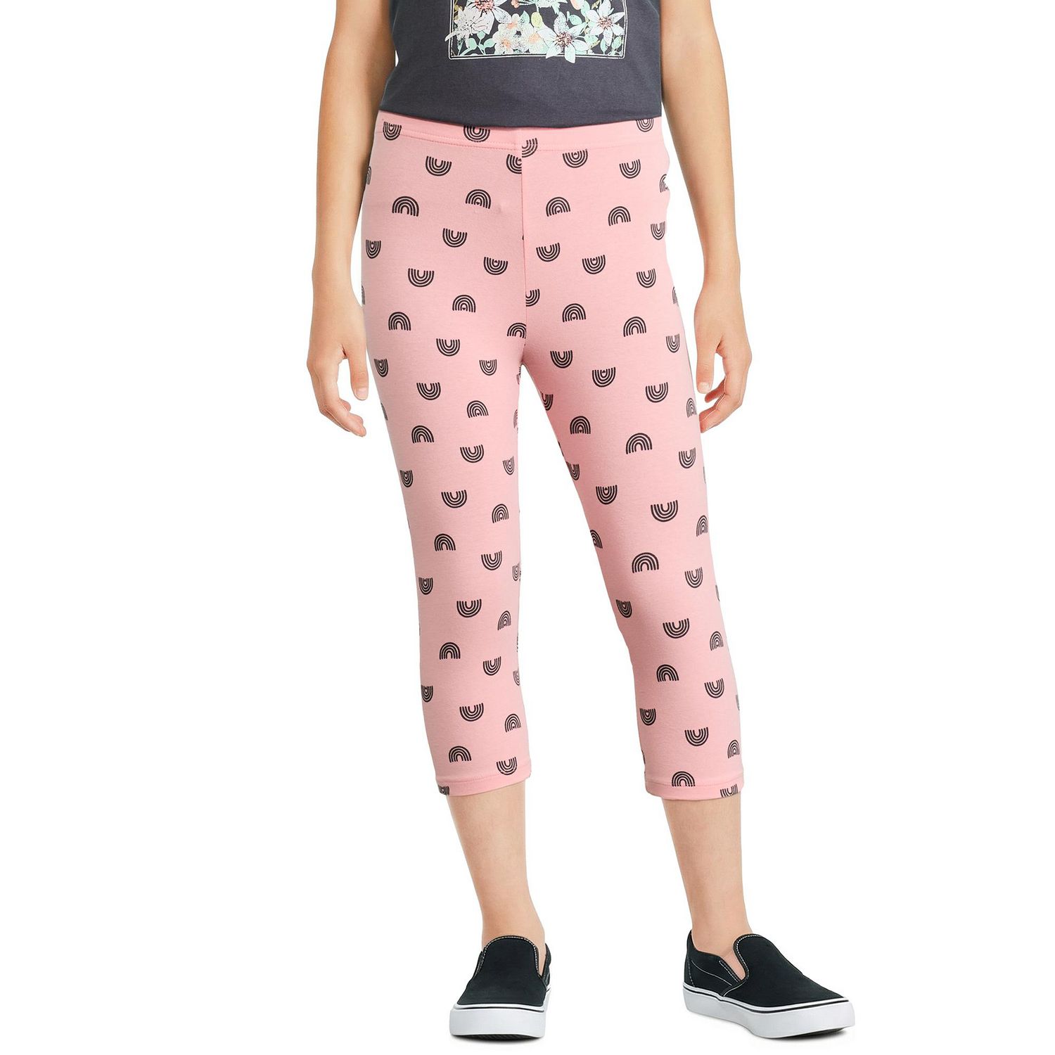 Legging capri imprimé George pour filles