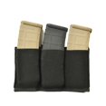 thumbnail image 1 of Triple Elastic M4 Mag Pouch - Black, 1 of 5
