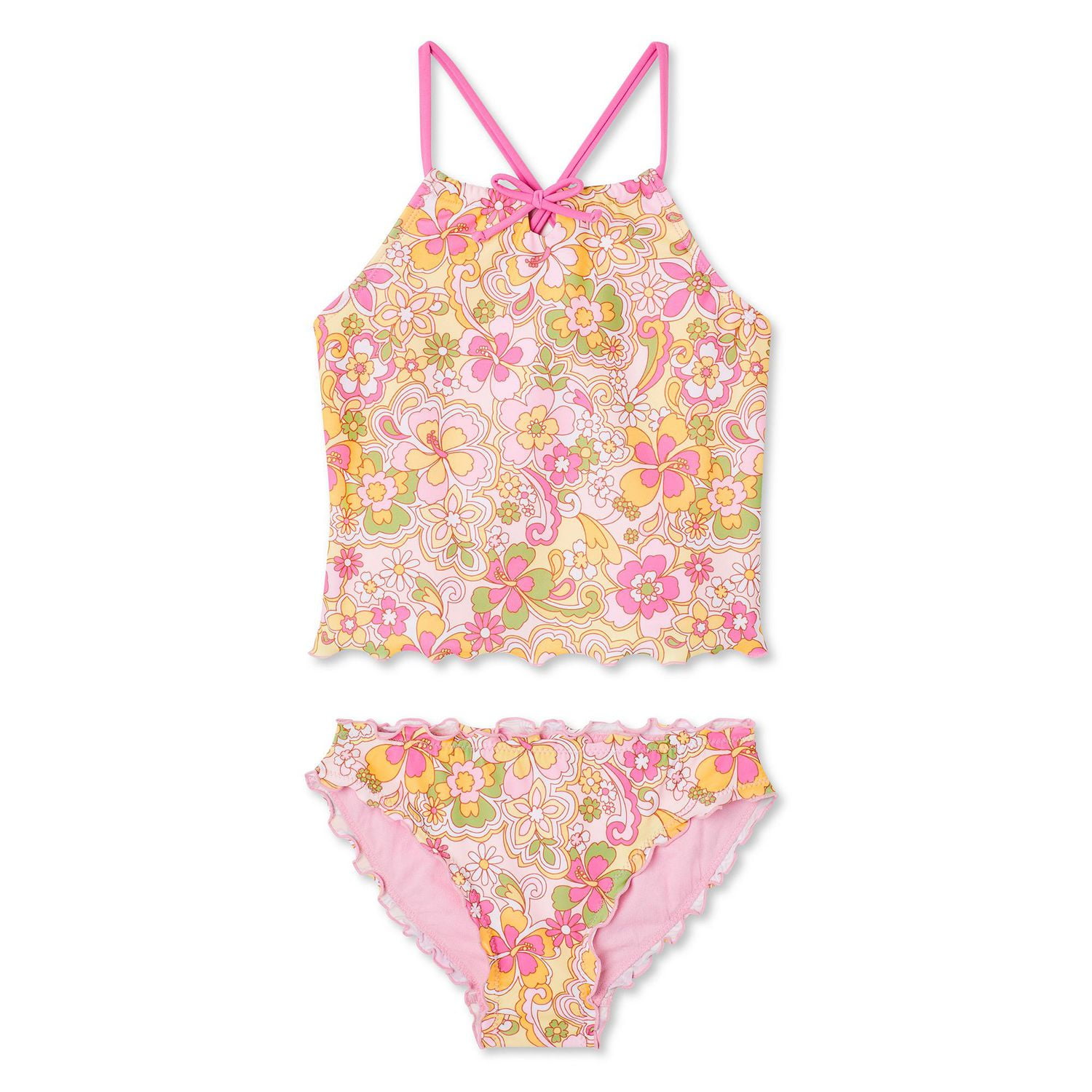 George Girls' Tankini 2-Piece Set