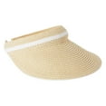 thumbnail image 1 of Time and Tru Women's Sewn Braid Visor, 1 of 2