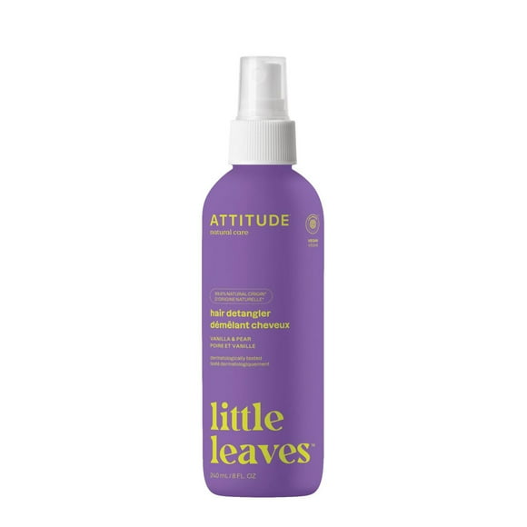 ATTITUDE little leaves, Hair Detangler, Vanilla & Pear, 240 mL