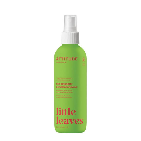 ATTITUDE little leaves, Hair Detangler, Watermelon & Coco, 240 mL