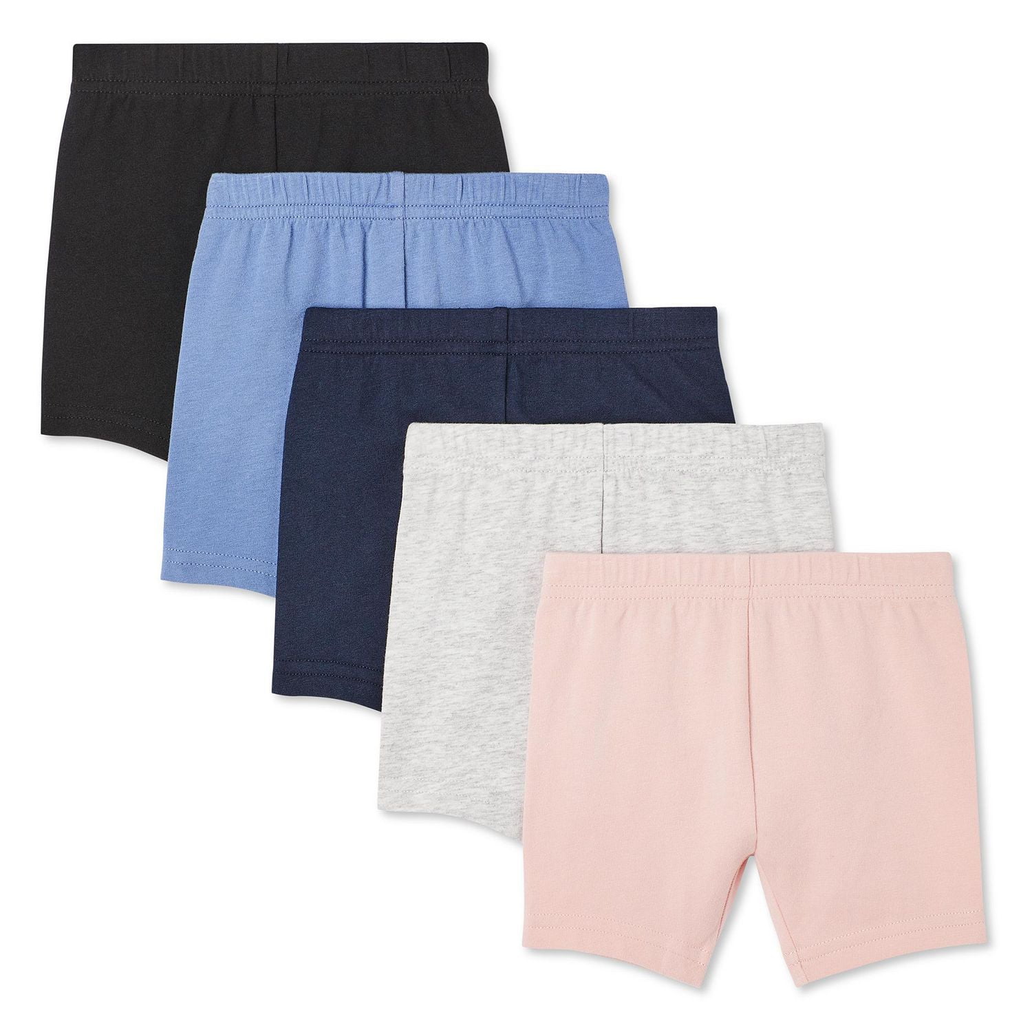 George Infants' Gender Inclusive Bike Short 5-Pack