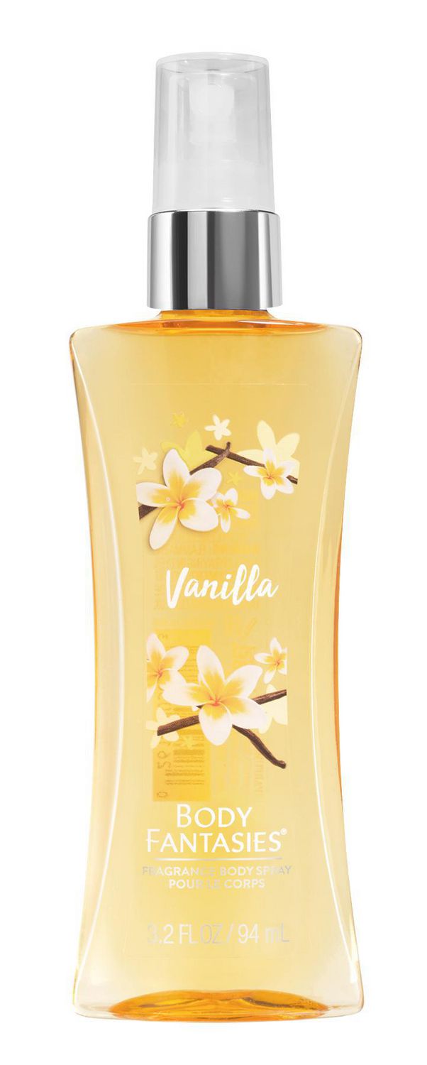 Body Fantasies Vanilla Fragrance Body Spray 94ml Walmart Canada