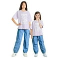 thumbnail image 3 of T-shirt ample et carré George pour filles, 3 of 6