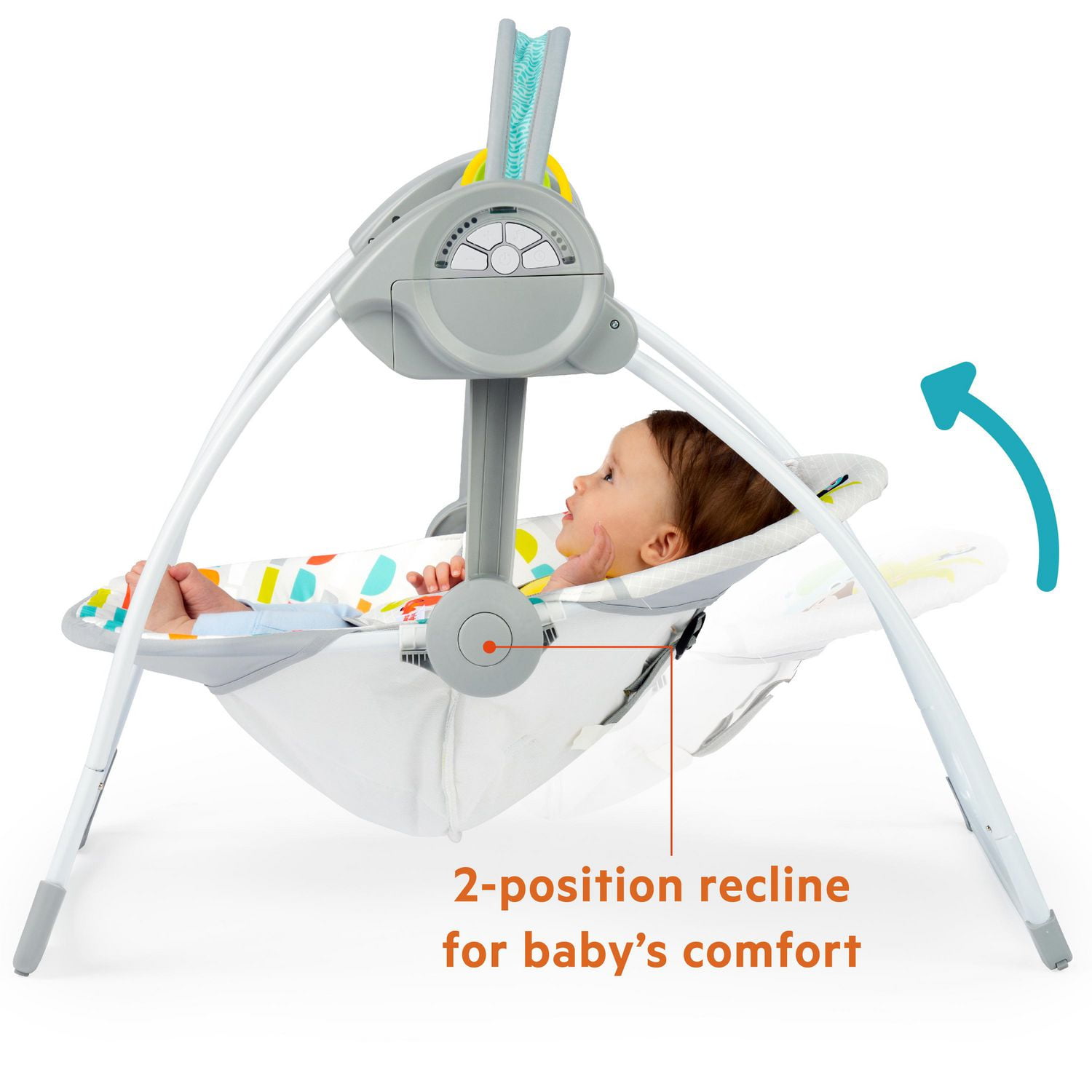 Bright Starts Playful Paradise Portable Swing 0 9 months max 20lbs Walmart